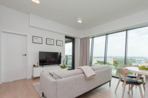 Champion, Hanza Tower apartament City View, 12th floor, parking, pool, sauna